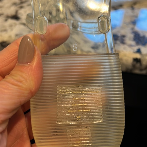 Women’s Clear Tory Burch Miller Sandals Size 8 - Picture 5 of 5